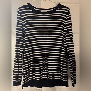 Market & Spruce Striped Sweater - Medium